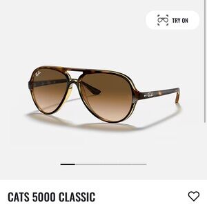 Ray-Ban Brown Tortoise Aviator Sunglasses